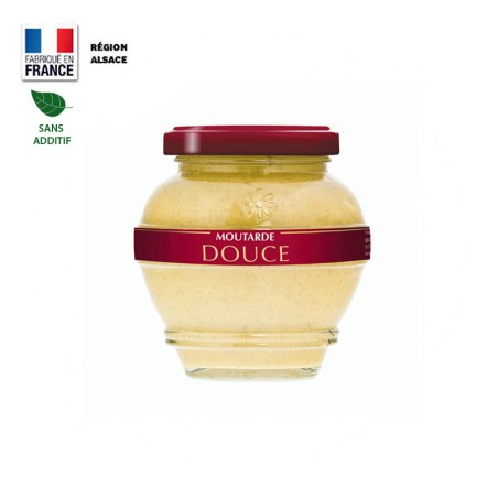 Moutarde Douce - 200 g-  Domaine des Terres Rouges