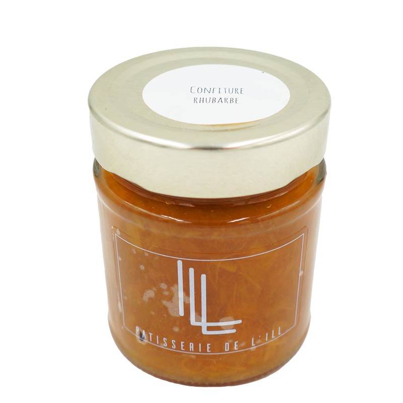 Pot de confiture à la rhubarbe Pot de confiture à la rhubarbe