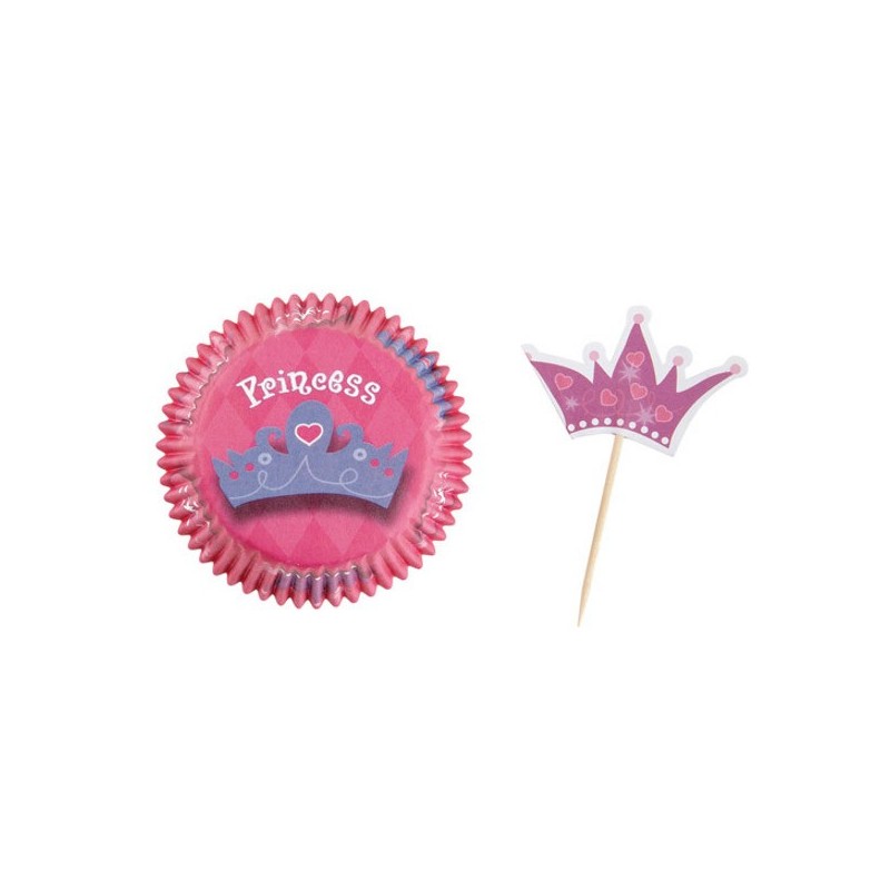 Caissettes Princesse pour Muffins