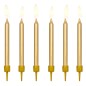 Bougies d'anniversaire - Or Bougies d'anniversaire - Or
