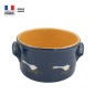 Cocotte à pain 20 cm Bleue Décor Oie