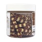 Rouleaux au chocolat noir et blanc -  Décor en chocolat - 100 g