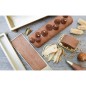 Kit Moule à bûche (insert + gouttière + tapis à génoise en silicone) Kit Moule à bûche (insert + gouttière + tapis à génoise en silicone)