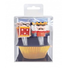 Caissettes à Muffins et Cake Toppers "Casse-noisette"