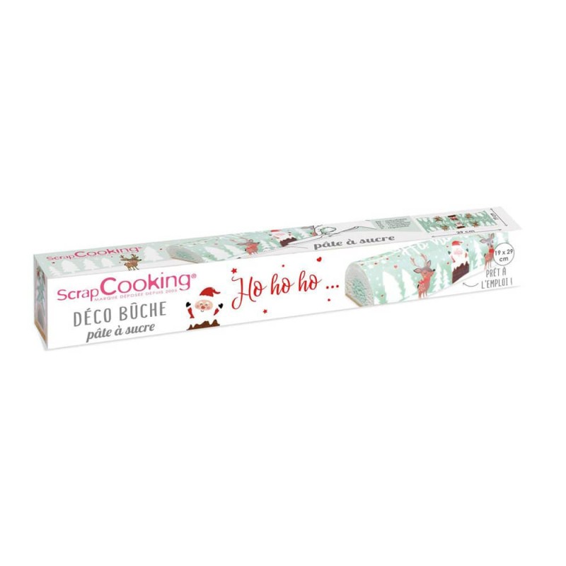 Rouleau Pâte à Sucre pour Bûche de Noël