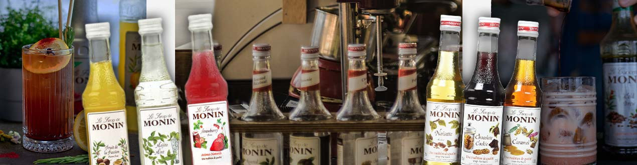 Les sirops Monin - Large choix de coffrets de sirops pour coktails